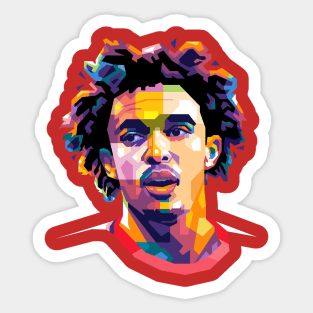 Trent Alexander Arnold WPAP Sticker